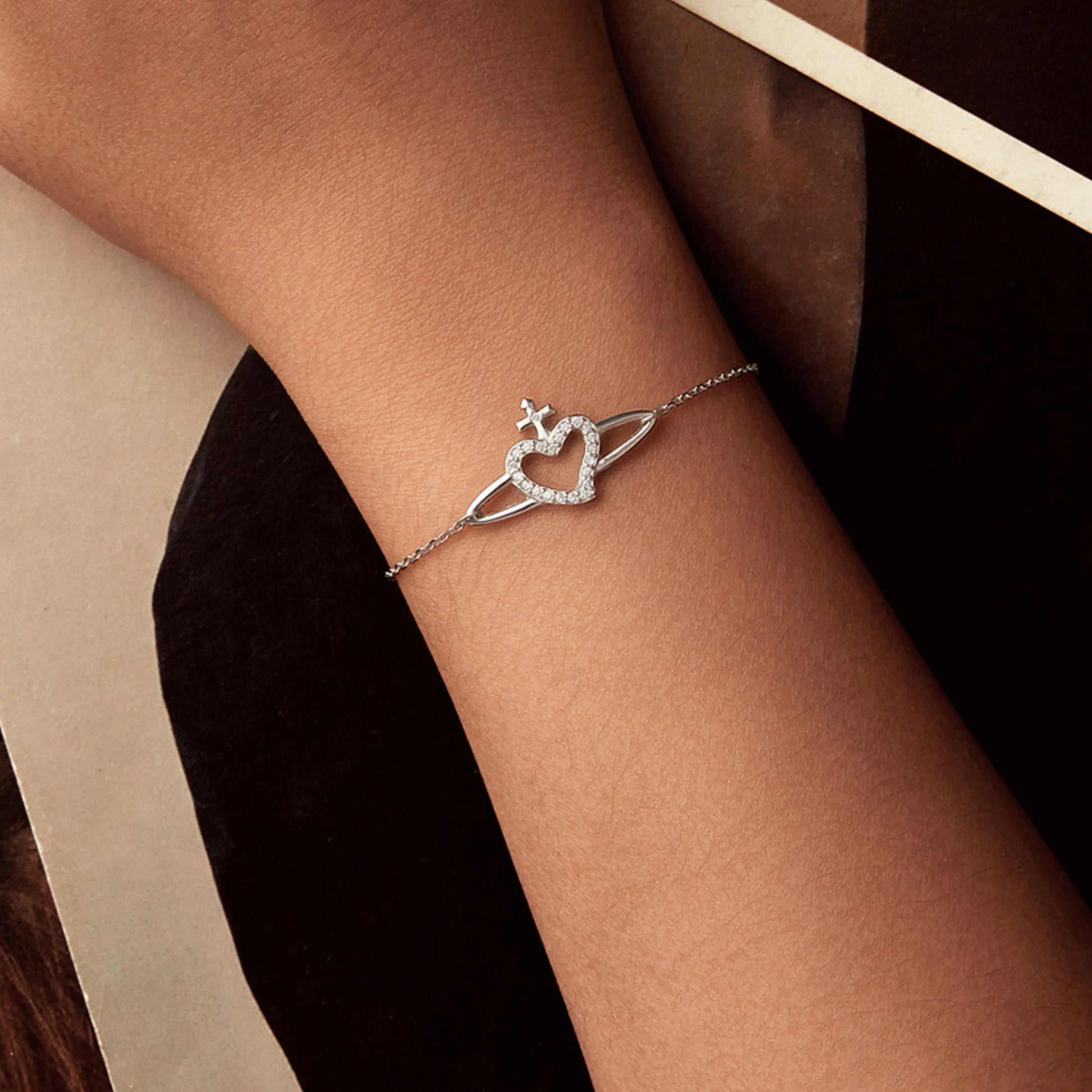 Heart Planet Bracelet MARCOSELLE