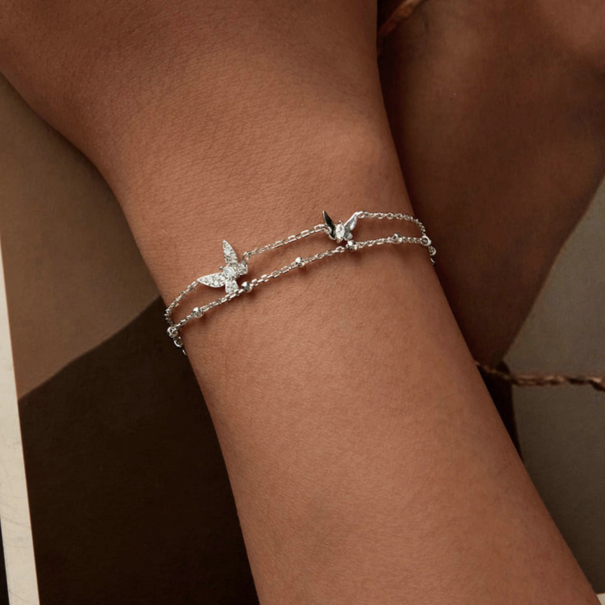 Double-Layer Butterfly Bracelet MARCOSELLE