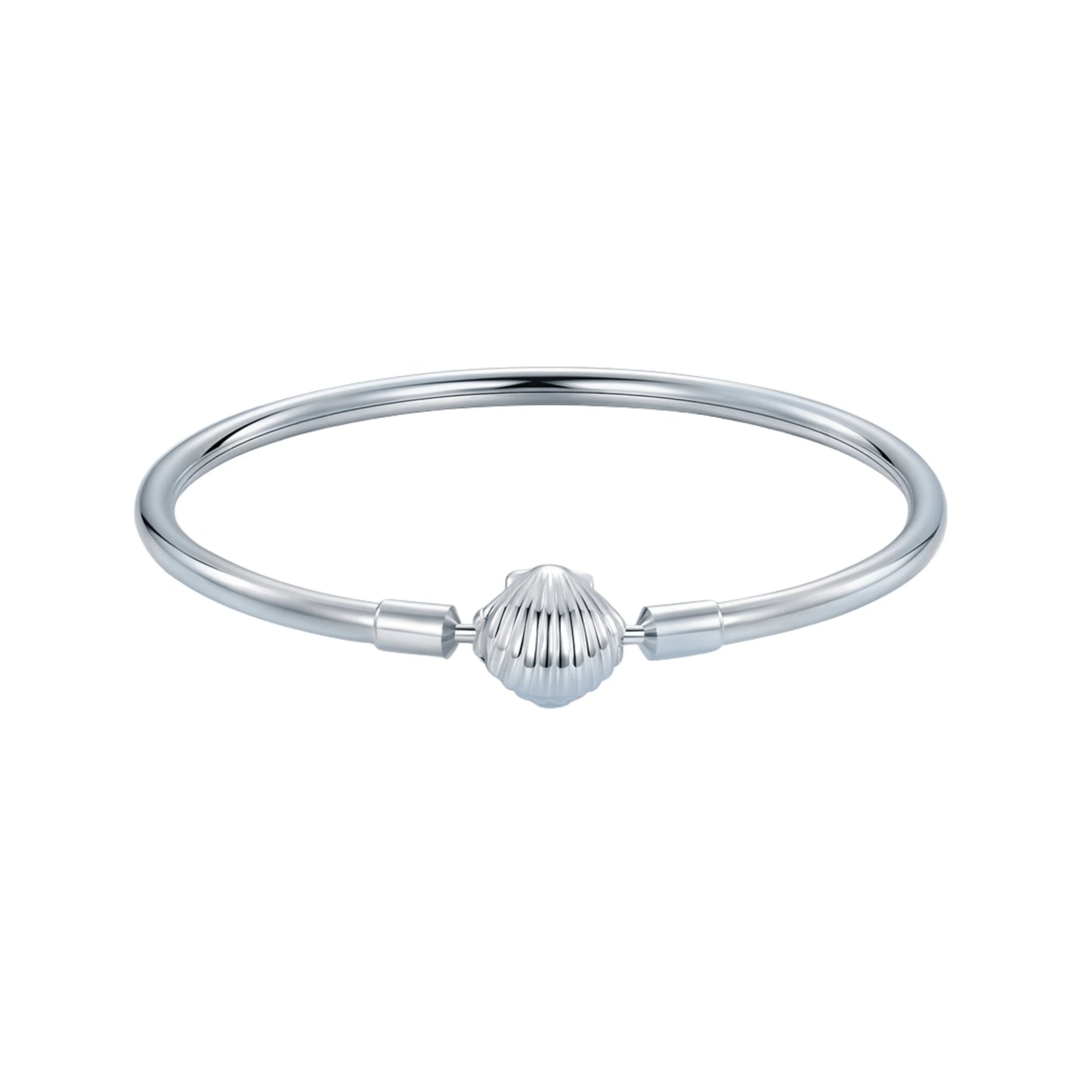 Shell Bracelet White Gold Plated MARCOSELLE