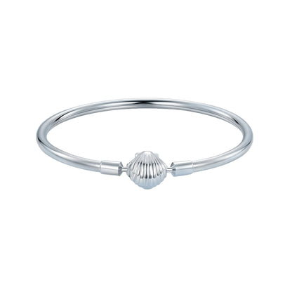 Shell Bracelet White Gold Plated MARCOSELLE