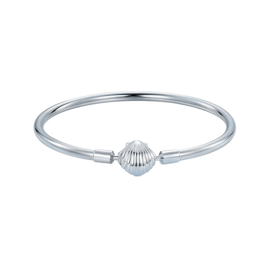 Shell Bracelet White Gold Plated MARCOSELLE