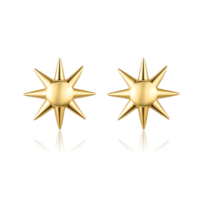 Sun Stud Earrings