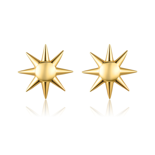 Sun Stud Earrings