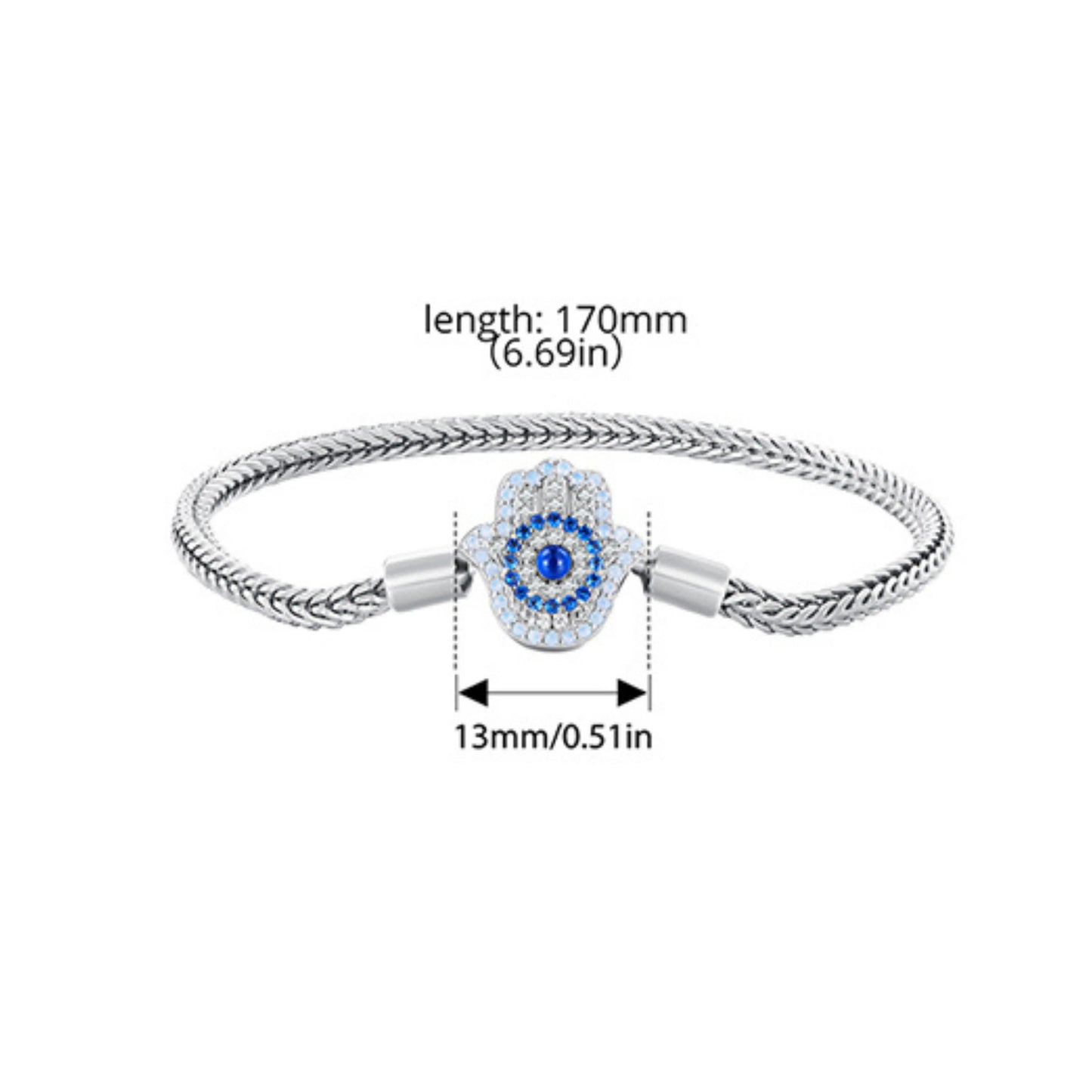 Fatima’s Hand and Eye Bracelet MARCOSELLE