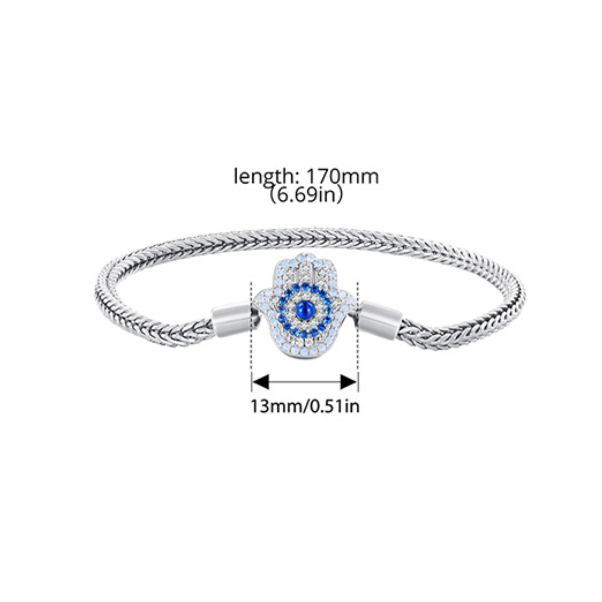 Fatima’s Hand and Eye Bracelet MARCOSELLE