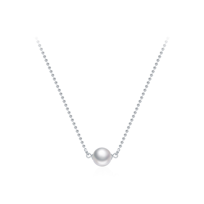 Elegant Crystal Pearl Necklace