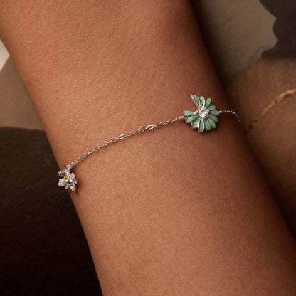 Enamel Daisy Bracelet MARCOSELLE