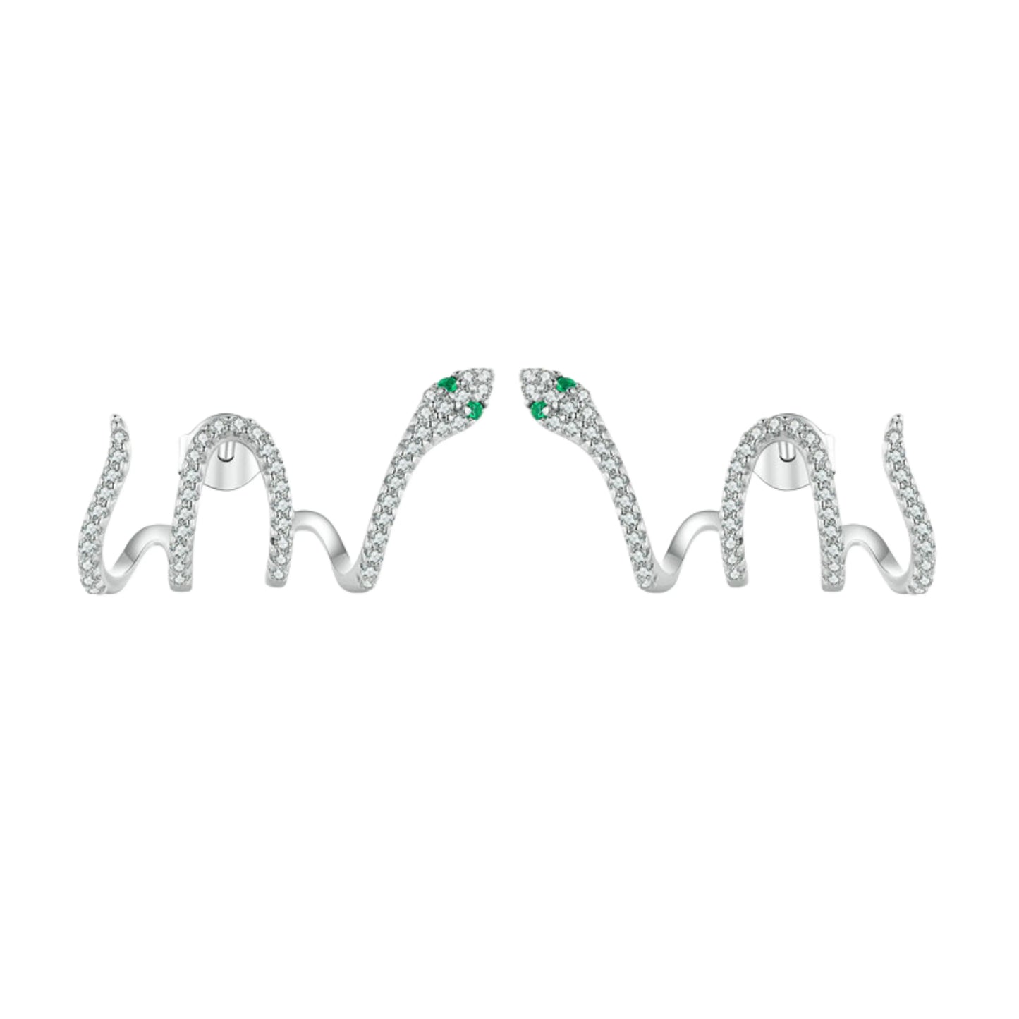 Snake Stud Earrings - MARCOSELLE