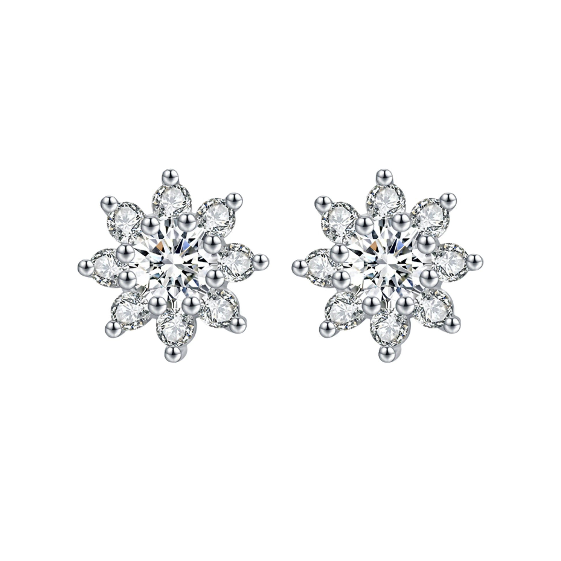 Flower Stud Earrings - MARCOSELLE