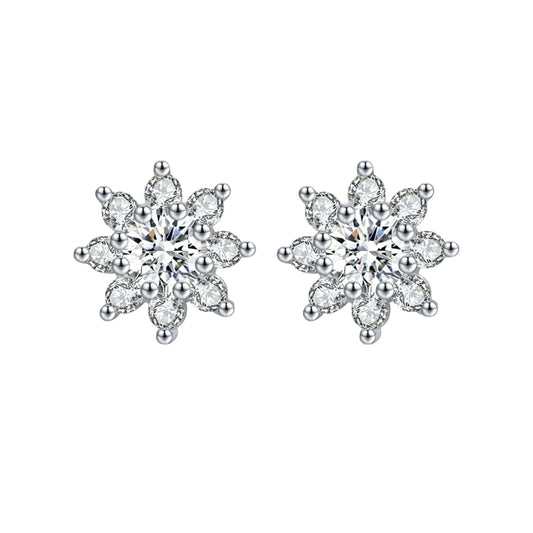 Flower Stud Earrings - MARCOSELLE
