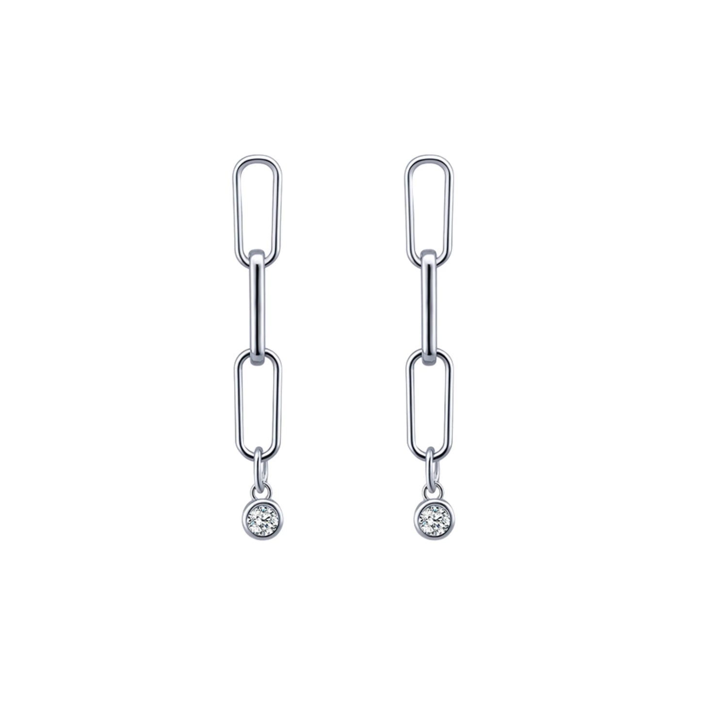 Link Chain Stud Earrings - MARCOSELLE