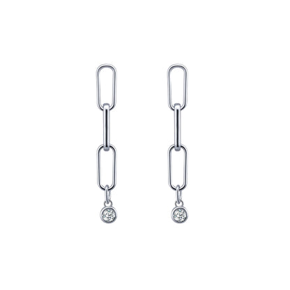 Link Chain Stud Earrings - MARCOSELLE